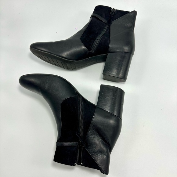 Cole Haan paulina black heeled ankle bootie size 8 - Picture 11 of 16